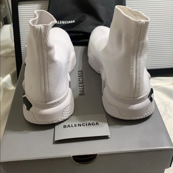 NWT Balenciaga Speed LT Graffiti Knit Sneaker (Men), New in box HOST PICK 🛍🎀 - Picture 8 of 10